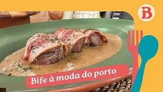 Bife à moda do porto aprenda prato que vai impressionar o seu paladar  Band Receitas [upl. by Eliathan783]