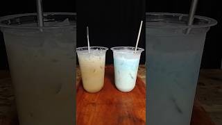 Blue cofffe x Thai tea coffe taenyoknyok asmr shorts [upl. by Anire682]