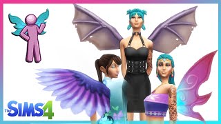 The Sims 4 Animated Wings  Download beta [upl. by Oirottiv]