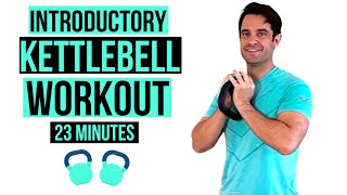 Introductory Kettlebell Workout For Seniors Intermediate Level  23 Minutes [upl. by Shelby]