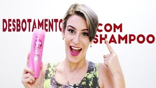 DESBOTANDO o cabelo com SHAMPOO  Dicas da Branca [upl. by Godfree]