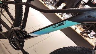 Cube ACCESS WS EAZ black´n´aqua MTB Hardtail Modell 2019 [upl. by Seaman195]