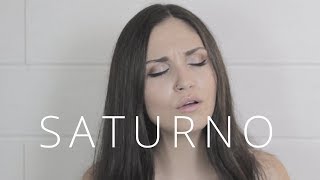 SATURNO  PABLO ALBORÁN  PIANO COVER CAROLINA GARCIA [upl. by Ynafit996]