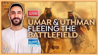 28 Umar amp Uthman fleeing the battlefield  Sayed Ammar Nakshawani [upl. by Aciretehs]