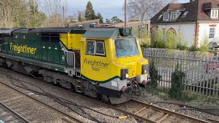 Class 70  70001 ‘Powerhaul’  Freightliner [upl. by Nyrak38]