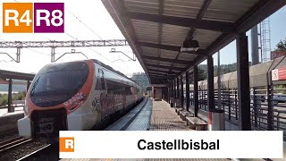 Castellbisbal R4 R8  Civia  447  OUIGO 108 [upl. by Niatirb]