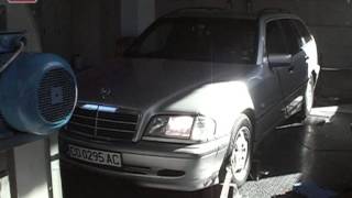 MercedesBenz C250TD 150hp tuning ADLER AUTO Godech Bulgaria Dynojet 224xLC Dyno [upl. by Osric]