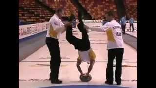 Curling Trick Shot  Jeff Stoughton Team Manitoba [upl. by Hephzibah9]