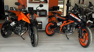 KTM DUKE 250 2024 VS KTM DUKE 390 2024 [upl. by Abraham930]