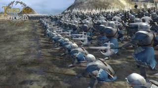 GOBEL ANCALIMON ALONG THE RIVER HARNEN Siege Battle  Third Age Total War Reforged [upl. by Haldis]