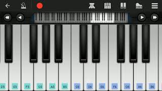 Ilamai Thirumbuthe  PETTA  Easy piano tutorial  perfect piano app  Anirudh  Rajinikanth [upl. by Wildee807]