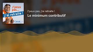 Le minimum contributif [upl. by Ecinreb]