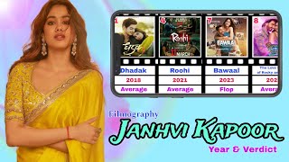 Janhvi Kapoor  Filmography  Year amp Verdict [upl. by Ailugram]