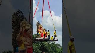 Ganesh visarjan l ganapati festival 2024 l lalbagcha raja l satara ganapati l minivlog ganapati [upl. by Crescin]