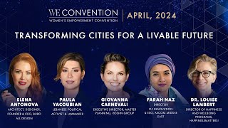 Transforming Cities for a Livable Future panel discussion at WE Convention [upl. by Elita]