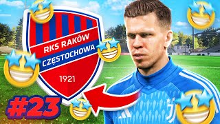 TRANSFER SZCZĘSNEGO DO RAKOWA KARIERA MENADŻERA 23 FC 24 [upl. by Earahs]