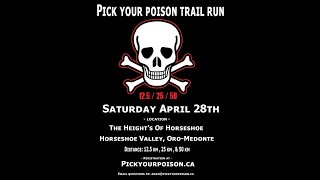 Pick Your Poison Trail Race [upl. by Atisor]