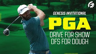 DRAFTKINGS PGA DFS FIRST LOOK GENESIS INVITATIONAL  ROTOGRINDERS [upl. by Aynod]