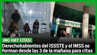 Derechohabientes del ISSSTE y el IMSS en León viven calvario solicitar una cita [upl. by Jenna958]