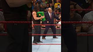 Paul Heyman was really jamming out to the boombox Money in the Bank briefcase 😂🎸 [upl. by Carina]