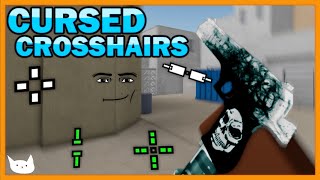 CURSED Crosshairs in Counter Blox [upl. by Mat]