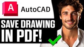 How To Save Autocad Drawing in PDF Format 2024 [upl. by Tobey782]