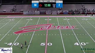 Claremore Zebras vs Nathan Hale Rangers [upl. by Magna]