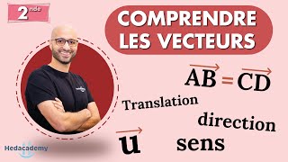 COMPRENDRE LES VECTEURS [upl. by Ecnerolf]