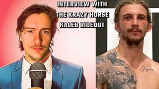 Interview with 73 Krazy Horse Kaleb Rideout [upl. by Adnwahsar647]