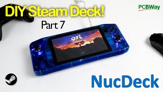 NucDeck  The DIY PC gaming handheld  Episode Seven [upl. by Belva]