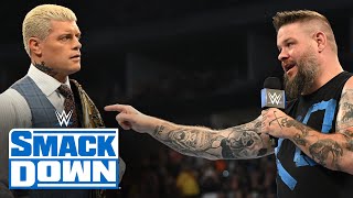 Cody Rhodes grants Kevin Owens a match at WWE Bash in Berlin SmackDown highlights Aug 9 2024 [upl. by Ynavoeg]