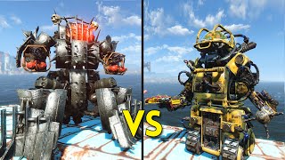 Fallout 4  25 AHABS vs 25 ROBOBRAINS  Battles 22 [upl. by Arika]