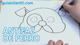 Carnaval para niños Antifaz de perro [upl. by Einram]