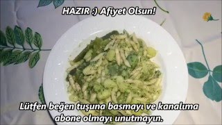 FESLEĞENLİ SOS  Pesto Sos [upl. by Veronike]