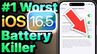 iOS 165 Battery Saving Tips That Actually Work On iPhone [upl. by Annahsar]