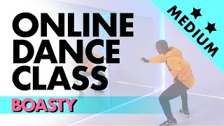 Online dance class  Boasty  Vincent Vianen [upl. by Otilesoj]