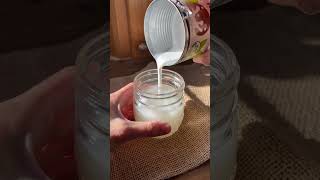 How to Make Coconut Whipped Cream  Vegan Dairyfree Low Waste Recipes [upl. by Nyrehtak142]