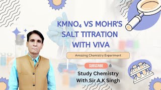 titration  Practical  To prepare 01M Mohrssalt solution and to determine the molarity 2025 [upl. by Nesahc]