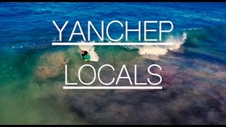 yanchep locals bodyboarding by drone [upl. by Yv590]