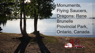 Monuments Flying Saucers and Dragons Rene Brunelle Provincial Park Ontario Canada [upl. by Anitsim]