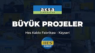 Büyük Projeler  HES Kablo Fabrikası Kayseri [upl. by Esac]