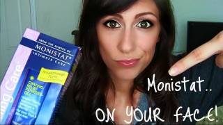 MONISTAT ON YOUR FACE Monistat Chafing Relief PowderGel Review [upl. by Krigsman]