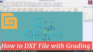 How to DXF File Gerber software For Beginner Bangla tutorial Gerber AccuMark [upl. by Ynogoham]