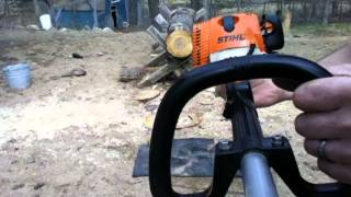 Stihl KM 90 R Kombi System Power Head [upl. by Ffej]