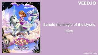 Magic Of The Mystic Isles Lyrics Sofia The First  The Mystic Isles Princess Song [upl. by Frick]