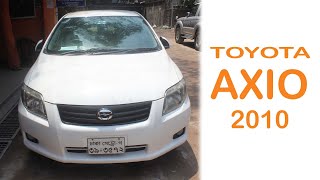 AXIO 2010 Review Showroom condition  White Color Toyota Used car [upl. by Serene]