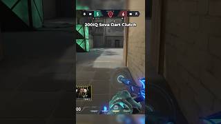 200IQ Sova Dart Clutch 😳 valorant gaming esports sova [upl. by Nerwal]