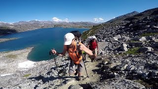 Chilkoot Trail 3 day hike Dyea Alaska  Bennett Lake Canada biker jack bikerjack [upl. by Danielle]