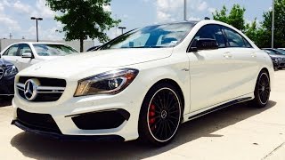 2015 Mercedes Benz CLA Class CLA 45 AMG Full Review  Exhaust  Start Up [upl. by Nylleoj]