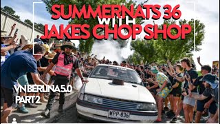 SUMMERNATS 36 WITH JAKES CHOP SHOP IN THE VN BERLINA 50 ROADTRIP BURNOUTS amp KICKED OUT [upl. by Woodsum68]